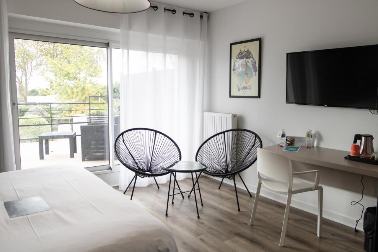 Logis Golfe Hotel Vannes Kültér fotó